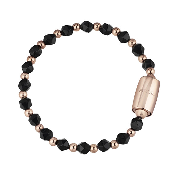 Intramontabile bracciale di perline con onice Magnetica System TJ3047