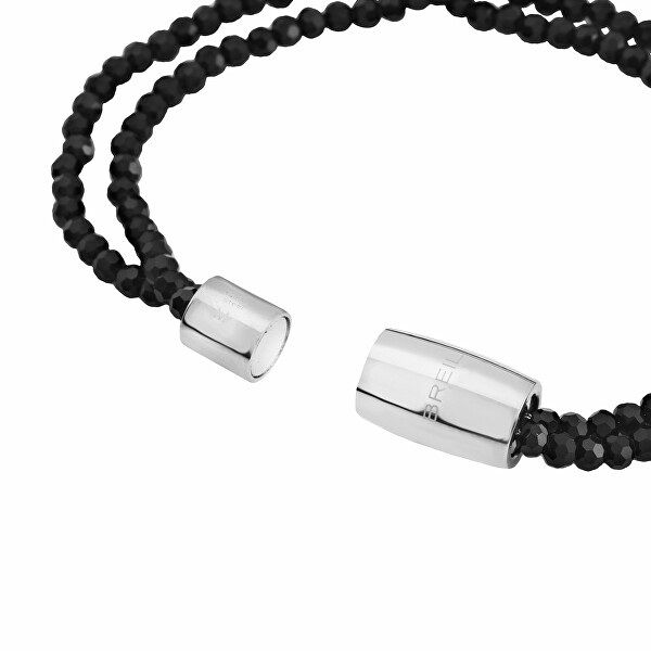 Dvojitý korálkový náramek s krystaly Magnetica System TJ3687