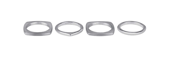 Set modern de inele din oțel New Tetra TJ301
