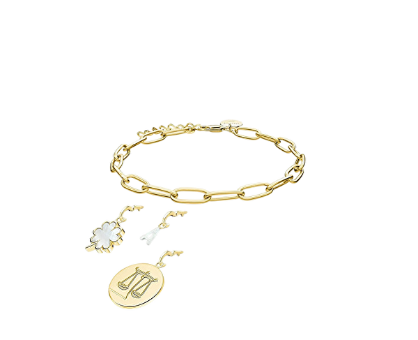 Elegantní pozlacený náramek na přívěsky The Pendant JBRCG-J561