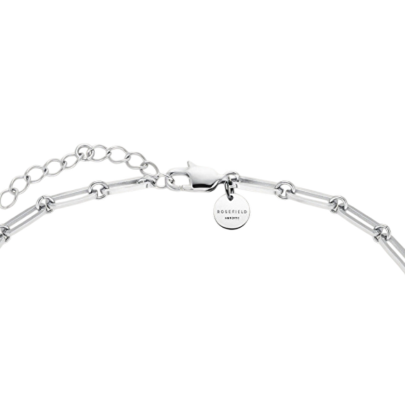 Luxusní ocelový náhrdelník s krystaly Graduated JNGCS-J1019