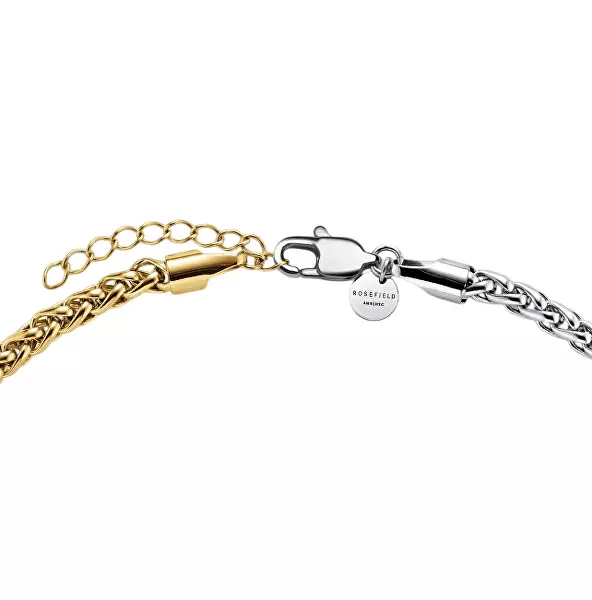 Moderní ocelový bicolor řetízek JNDHG-J703