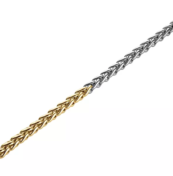 Moderní ocelový bicolor řetízek JNDHG-J703