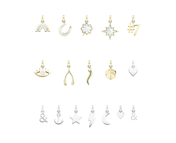 Ocelový přívěsek "&" The Pendant PE-Silver-Ampersand