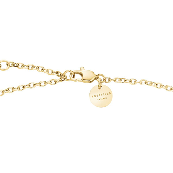 Slušivý pozlacený náhrdelník Fine Octagon JNOCG-J1183