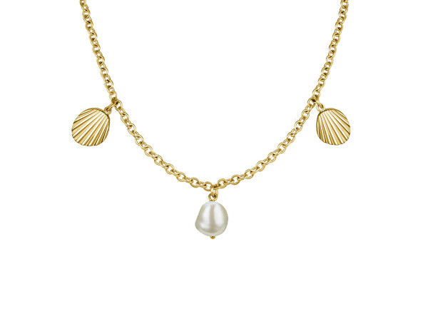 Stylový pozlacený náhrdelník Amber JMSPNG-J161