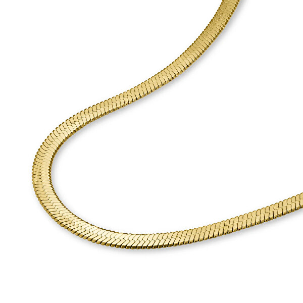 Výrazný pozlacený řetízek Hádek Essentials JTNFS3G-J379