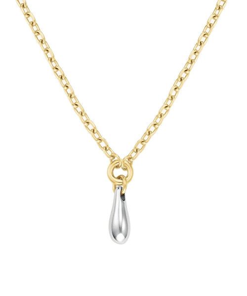 Elegantní bicolor náhrdelník pro ženy Dome JNDDD-J1220