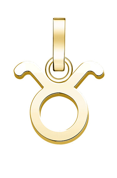 Pandantiv placat cu aur Taur The Pendant PE-Gold-Taurus-S