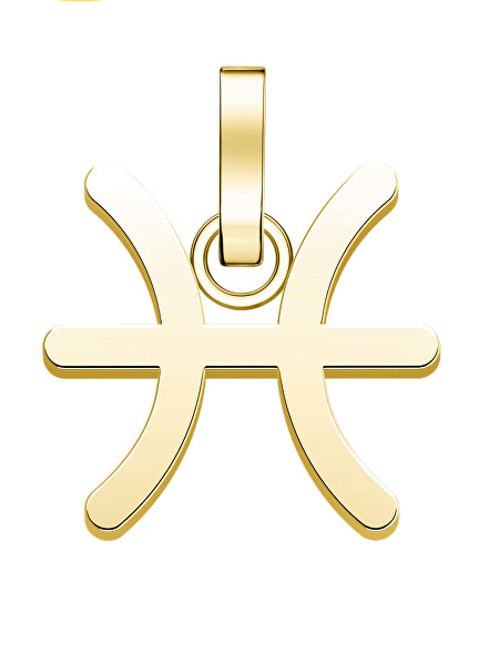 Aranyozott medál Halak The Pendant PE-Gold-Pisces-S