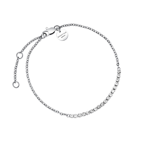 Affascinante bracciale in acciaio con cristalli Tennis JBTCS-J910