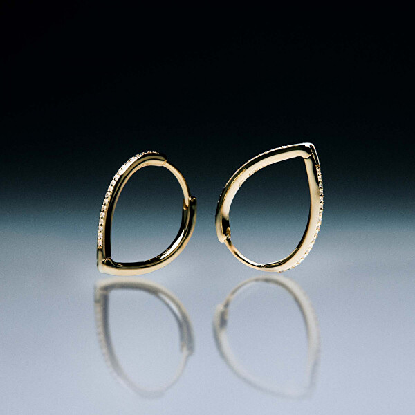 Okouzlující stříbrné náušnice s čirými zirkony Sofia RZSO27