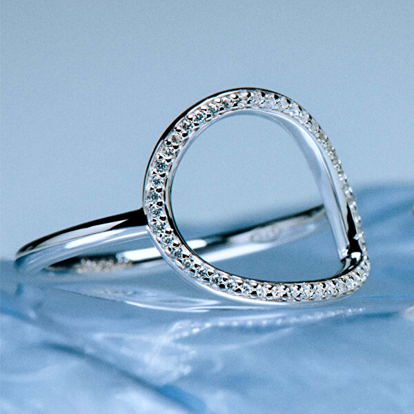 Designový pozlacený prsten Sofia RZSO40