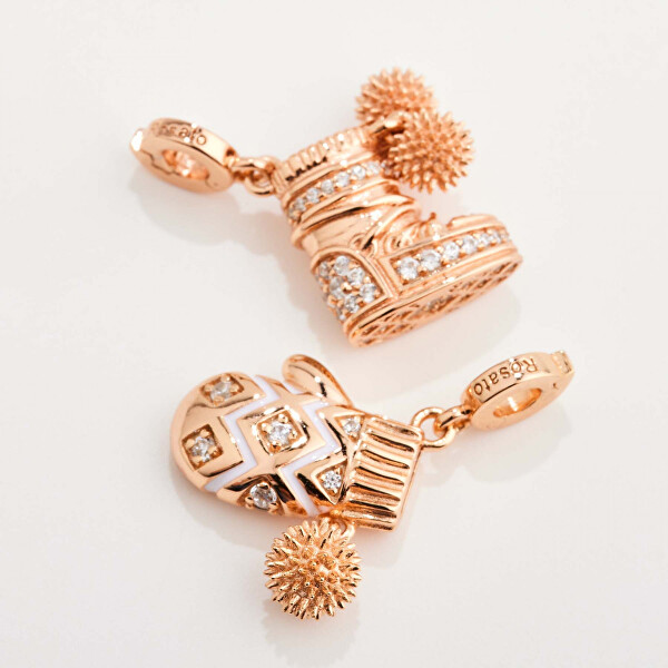 Pozlacený přívěsek Bota Moon Boot s čirými zirkony Storie RZ259