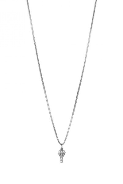 Dizajnový strieborný náhrdelník s balónom Allegra RZAL031 (retiazka, prívesok)