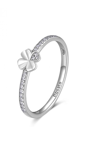 Krásný stříbrný prsten pro štěstí Allegra RZA021