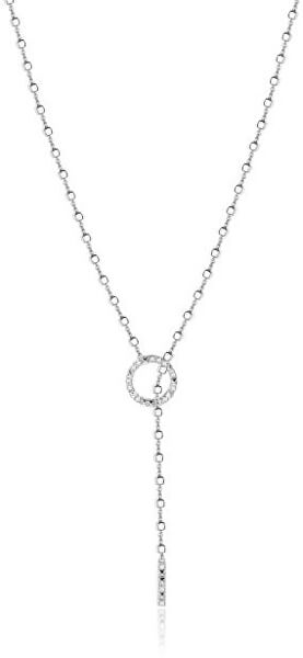 Módne strieborný náhrdelník cubic RZC036