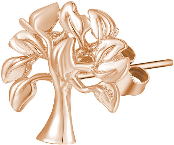 Single Bronze Ohrring Baum des Lebens Storie RZO028