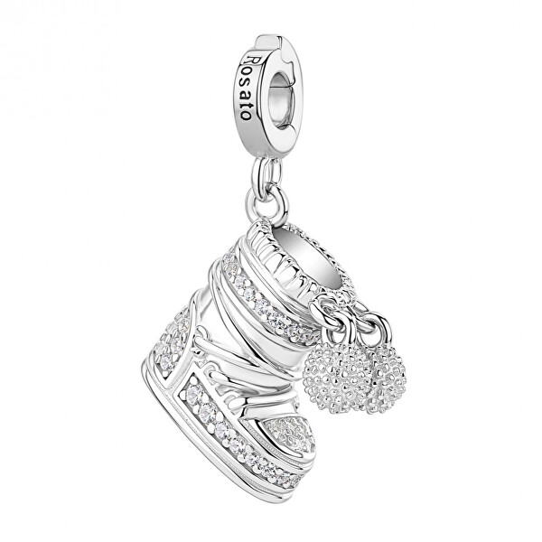 Stříbrný přívěsek Bota Moon Boot s čirými zirkony Storie RZ259R