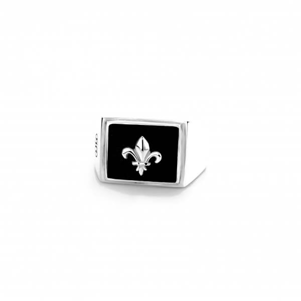 Lussuoso anello in argento Square Scout Lowneck RR-RG032-S