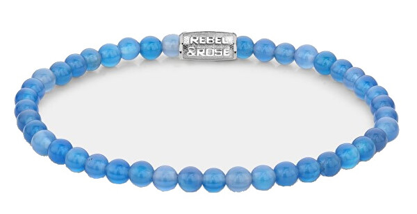Bracciale di perline Blu brillante RR-40104-S