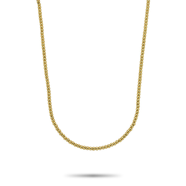 Collana con perline placcate in oro Yellow Gold Only RR-NL044-G-40