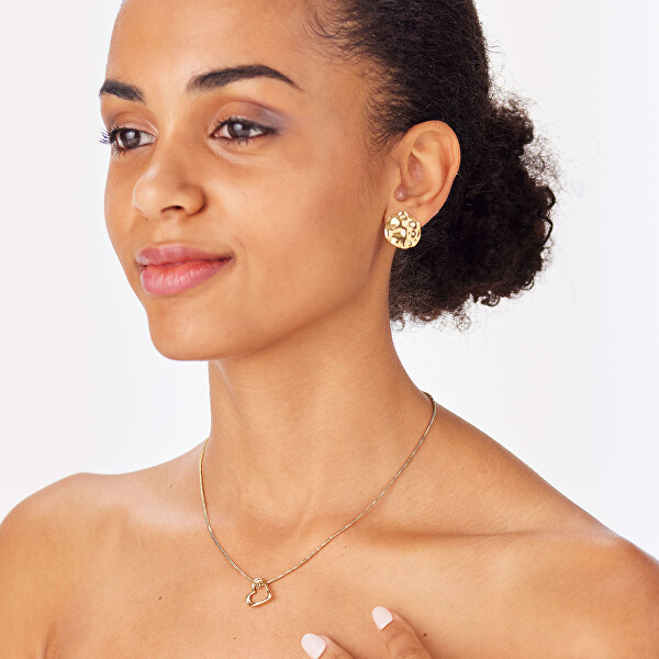 Pozlacený náhrdelník se srdíčkem Emotion SMO04