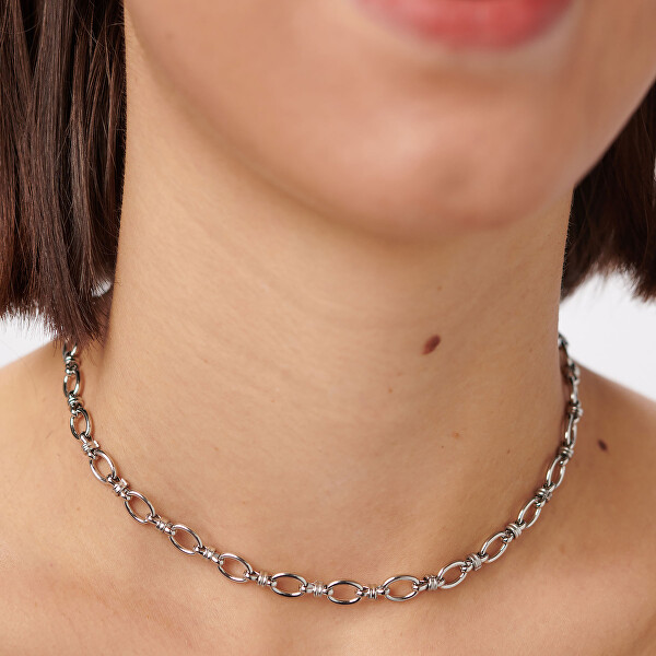 Moderní ocelový řetízek Chunky SHK108