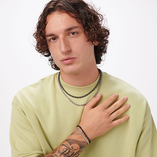 Ocelový náramek Valis Ripple SRP92