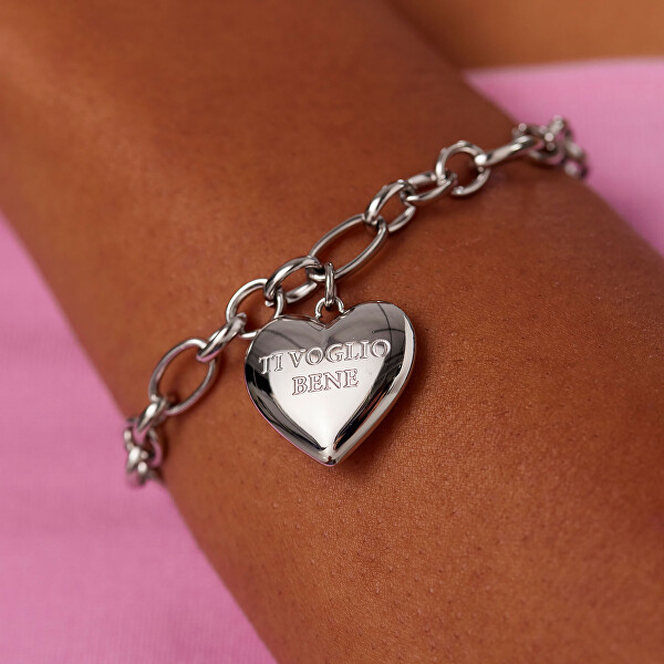 Náramek s přívěskem Srdce Be My Always SBM94