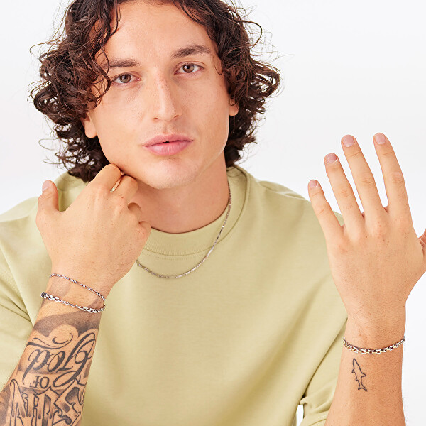 Stylový ocelový náramek Ripple SRP97