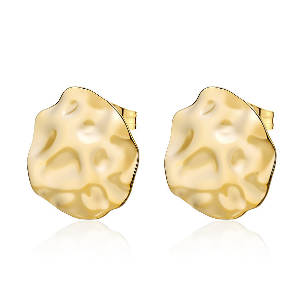 Módní pozlacené náušnice Emotion SMO26