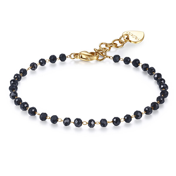 Armband mit schwarzen Perlen SHAC50