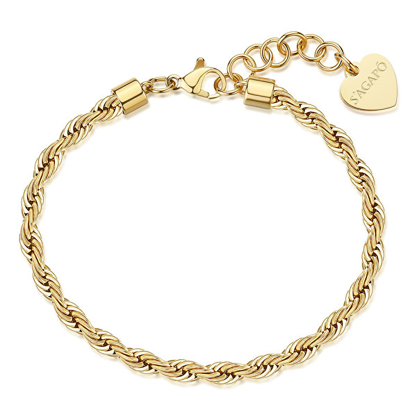 Něžný pozlacený náramek Valis Chunky SHK115