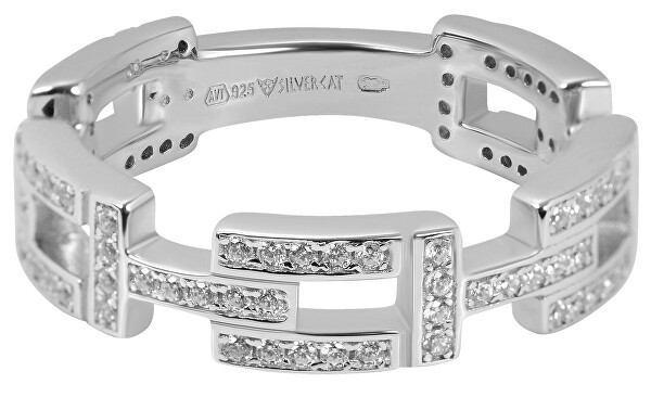 Fashion prsten ze zirkony Beauty SC289