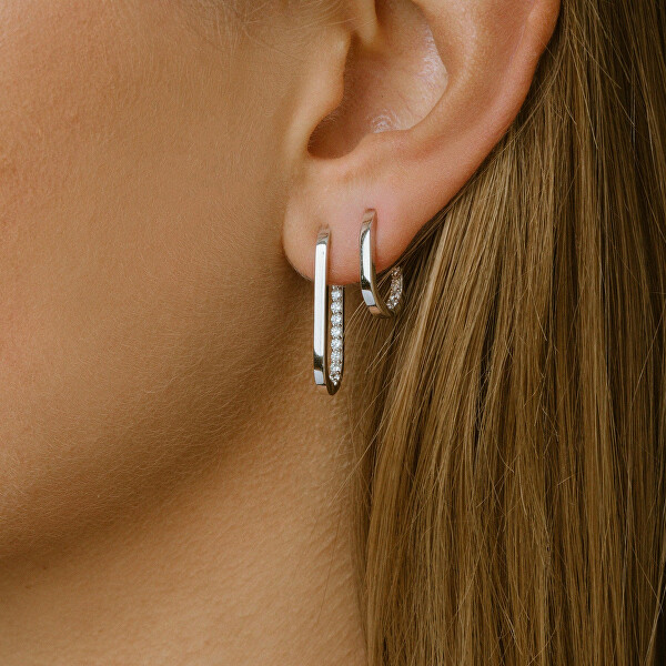 Eleganti orecchini in argento Capizzi SJ-E42210-CZ