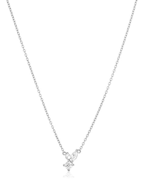 Jemný strieborný náhrdelník Adria SJ-N12250-PCZ