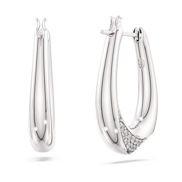 Stříbrné náušnice se Swarovski zirkony Classica 5743474