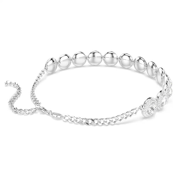 Blyštivý náhrdelník choker s krystaly Una Angelic 5733194