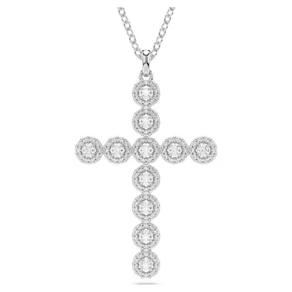 Collana scintillante Croce con zirconi Insigne 5675573