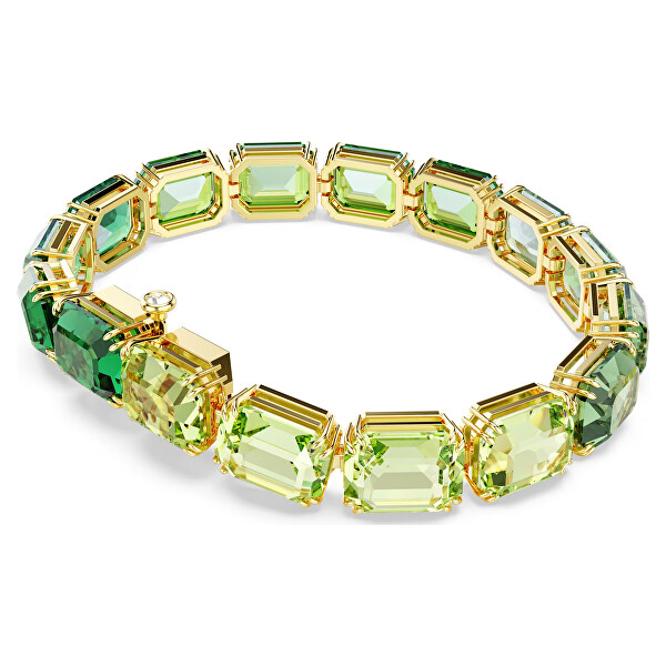 Bracciale scintillante con cristalli verdi Millenia 5671258