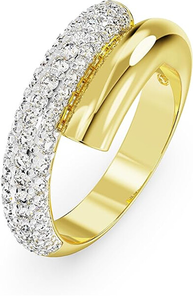 Csillogó aranyozott gyűrű Dextera 56688