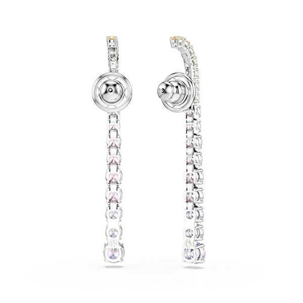 Krásne dlhé náušnice s kryštálmi Swarovski Matrix 5751195