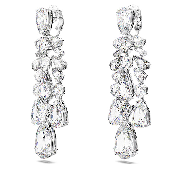 Luxusní dlouhé náušnice s krystaly Mesmera 5661691