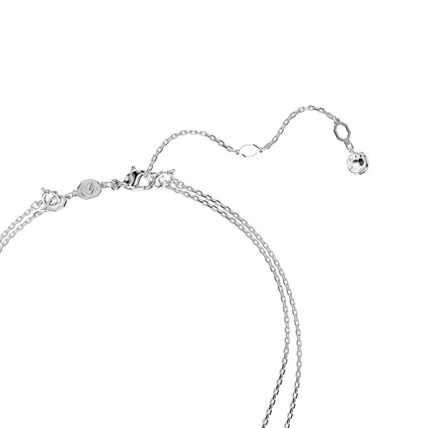 Doppelte Halskette mit Zirkonias Meteora 5684244