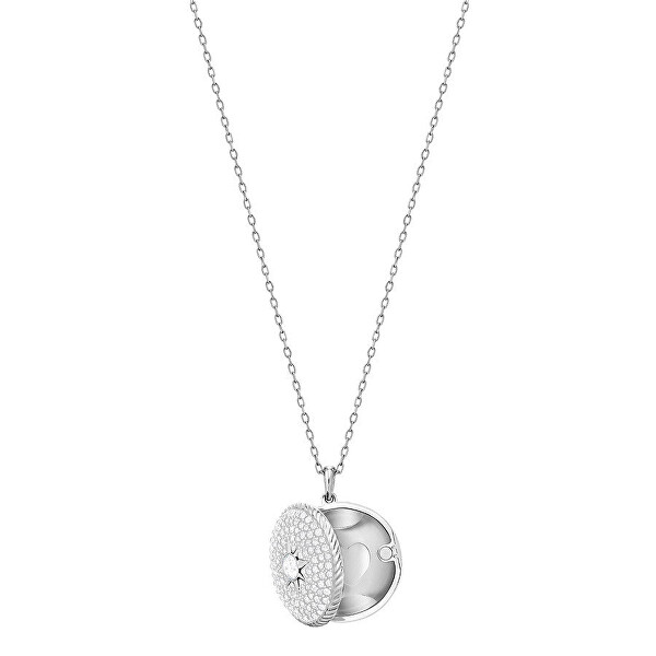 Dlouhý náhrdelník Medailonek s krystaly Locket 5397124