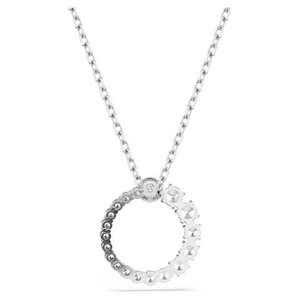 Collana elegante con perla di cristallo e zirconi Matrix 5688751