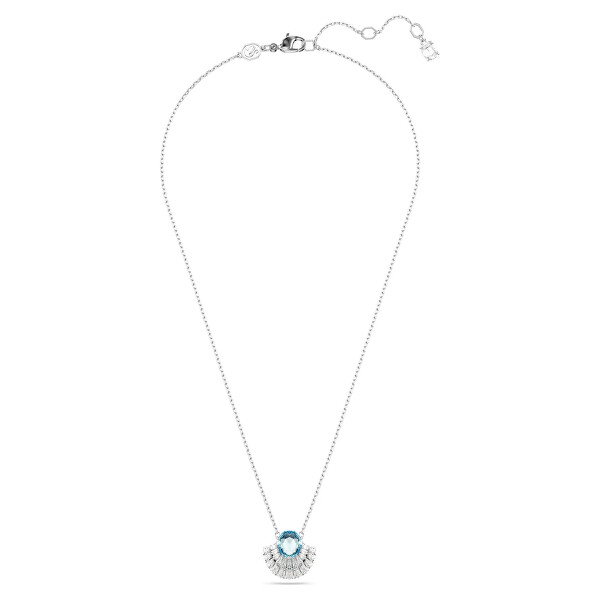 Elegantný náhrdelník Mušle s kryštálmi Idyllia 5689195