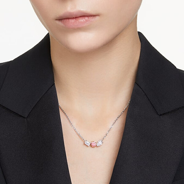 Elegantní náhrdelník s krystaly Swarovski Mesmera 5668275