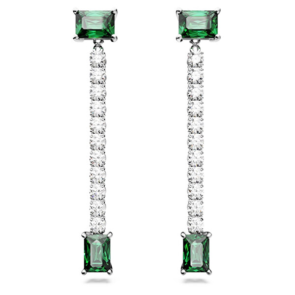 Elegante Ohrringe 2in1 mit Kristallen Matrix 5665786